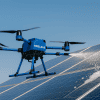 Drone Solar Panel Cleaning | Commercial Drone PV Cleaning for Rooftops 2 Drone Solar Panel Cleaning – Up to 200 Panels