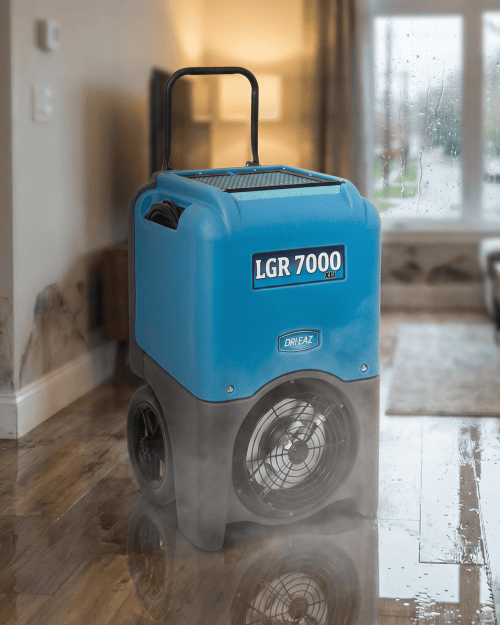 Industrial dehumidifier hire London - LGR 7000XLi 95L building dryer