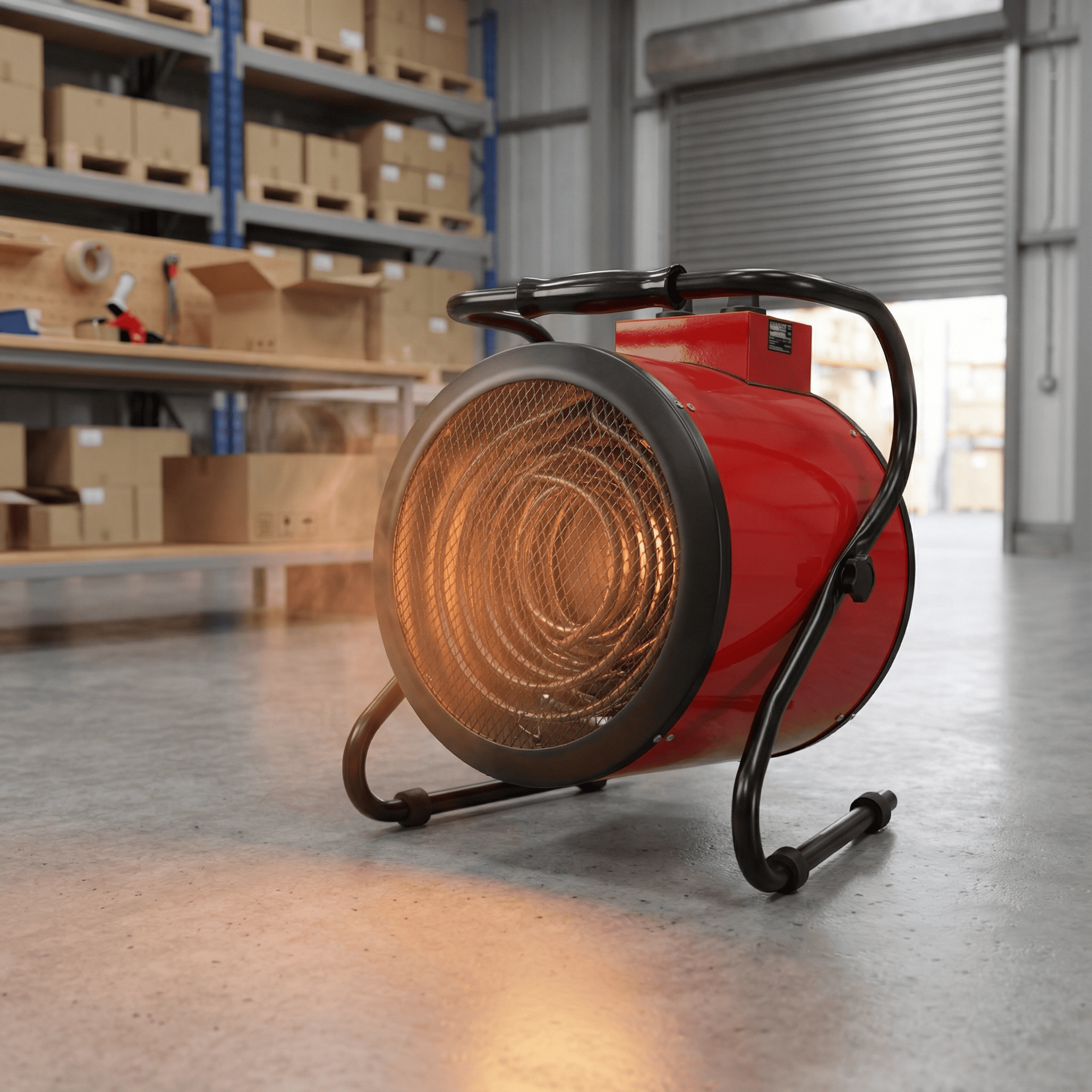 9kW Industrial Electric Heater Hire (3-Phase) – Portable Site Space Heater 1 Compact Fan Heater Hire, 9kW Industrial Electric Fan Heater Hire Small Site Space Heater, Hireload