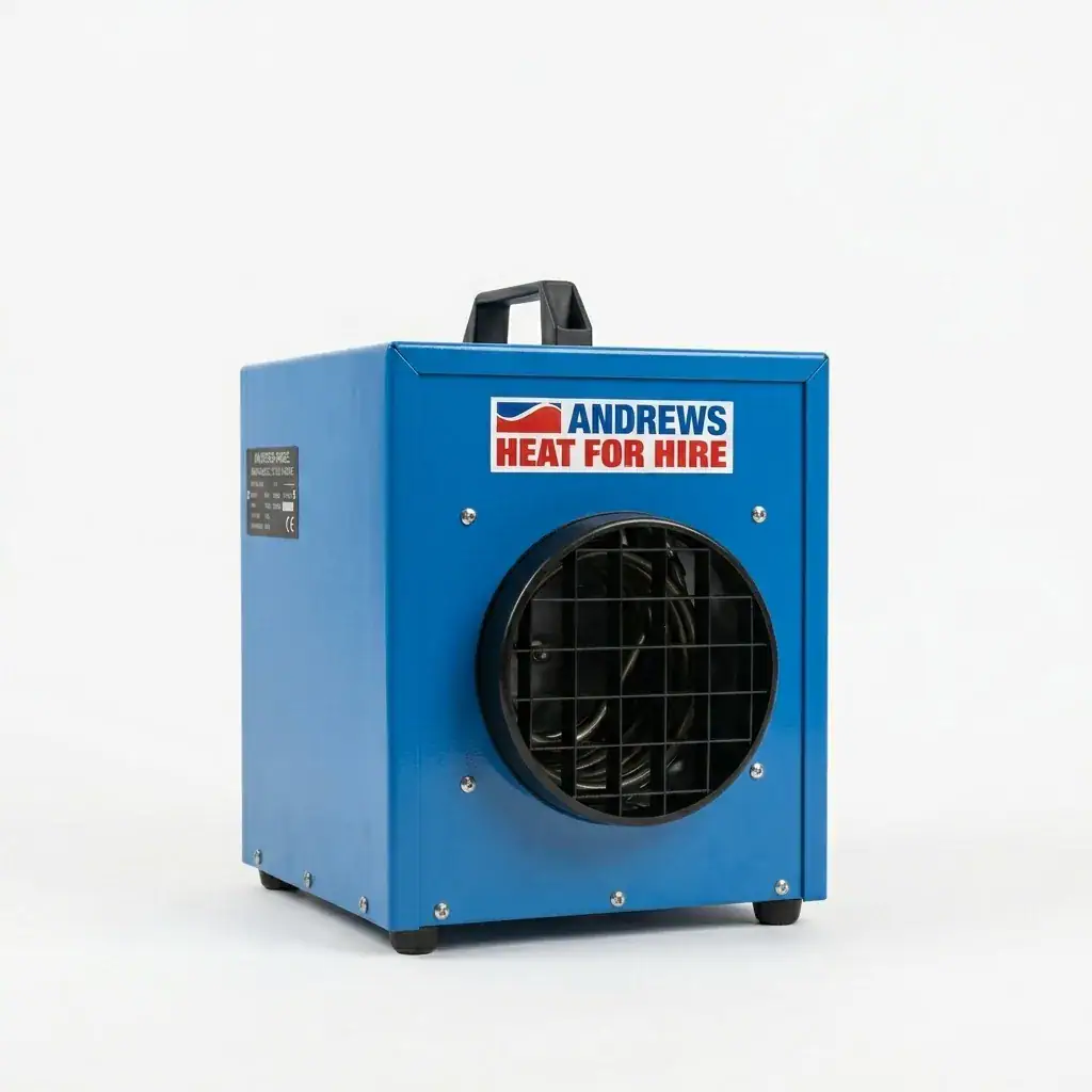 Andrews DE25 2.8kW 240V Electric Heater Hire London 1 Andrews DE25 2.8kW 240V Electric Heater Hire London