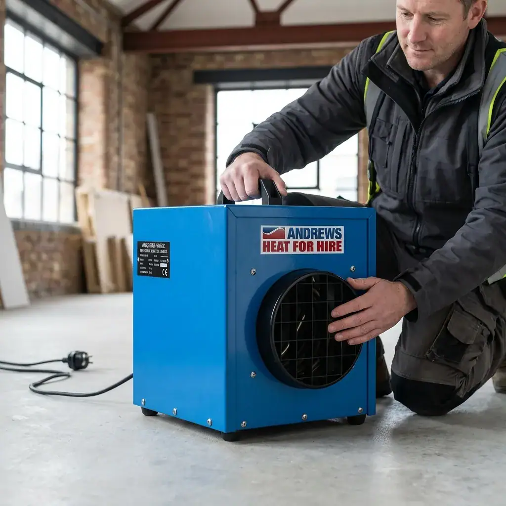 Andrews DE25 2.8kW 240V Electric Heater Hire London 4 Andrews DE25 2.8kW 240V Electric Heater Hire London - Image 4