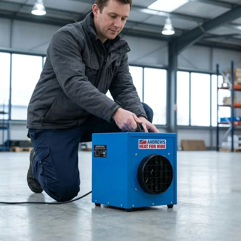 Andrews DE25 2.8kW 240V Electric Heater Hire London 3 Andrews DE25 2.8kW 240V Electric Heater Hire London - Image 3