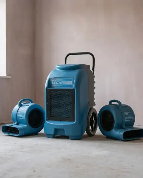 dehumidifier two air movers drying package london 04