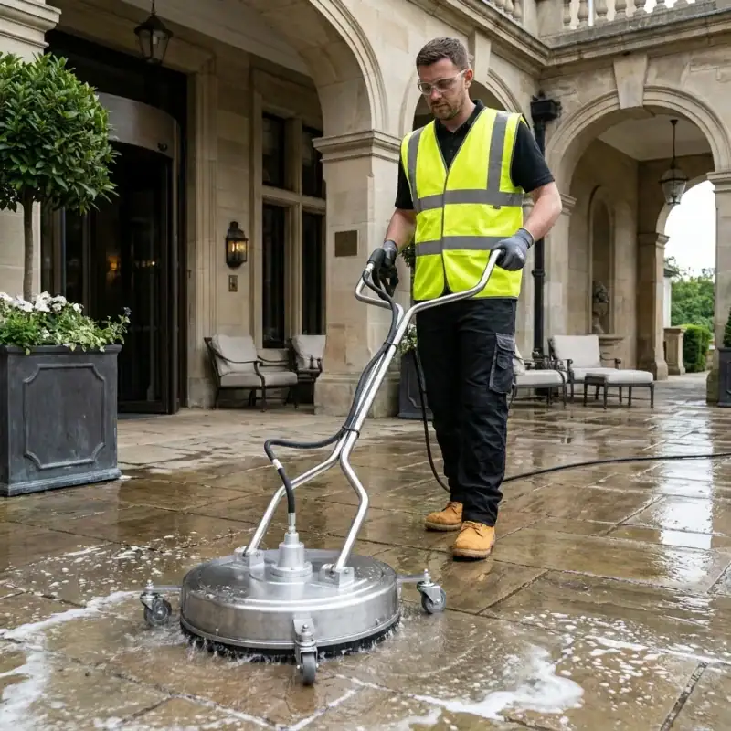 pressure washer surface cleaner luxury terrace cleaning