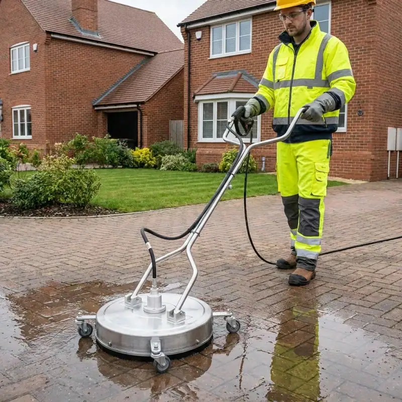 pressure washer surface cleaner stone patio cleaning