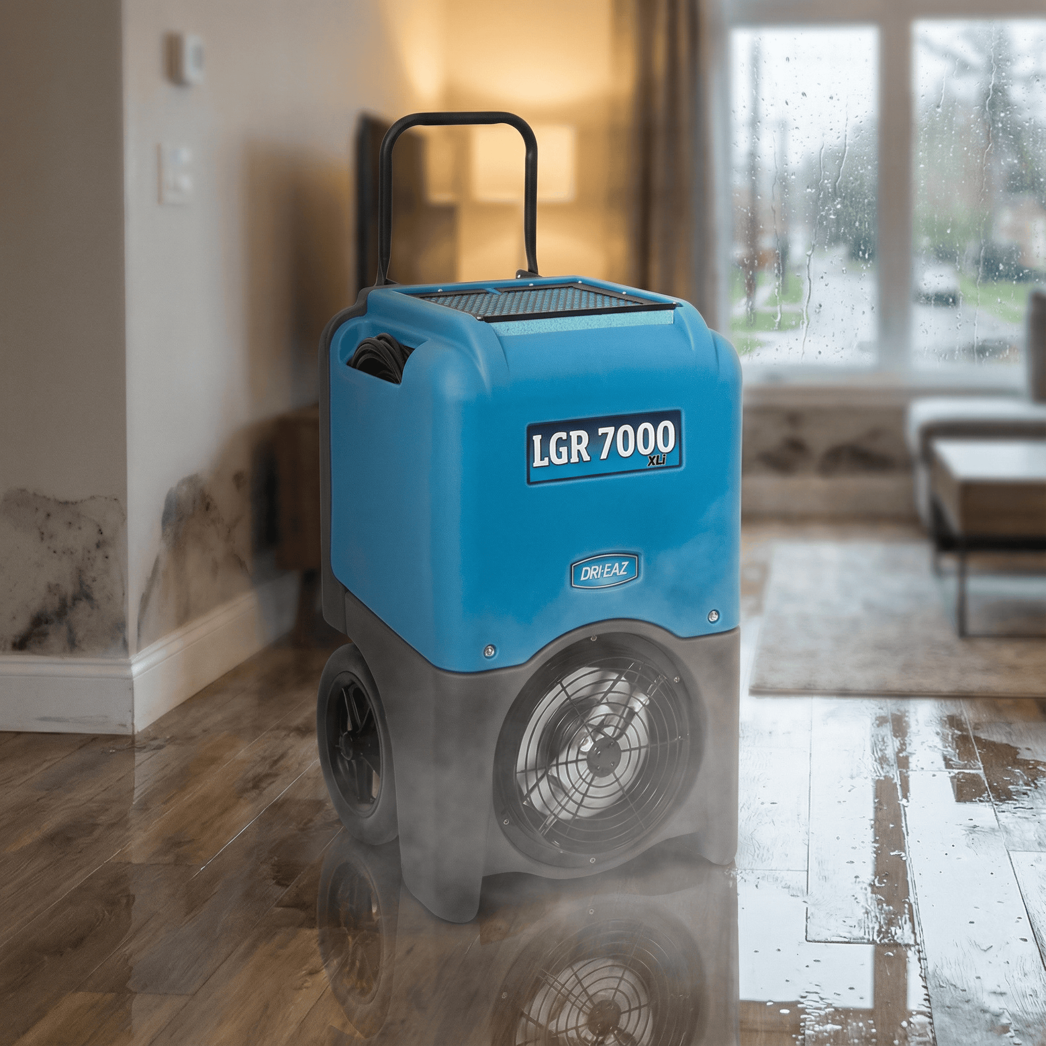 Industrial Dehumidifier Hire London | 230V Building Dryer (95L) 1 Industrial dehumidifier hire London - LGR 7000XLi 95L building dryer