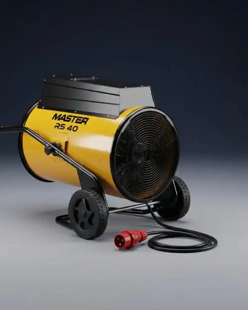 40kW Industrial Electric Fan Heater Hire (3-Phase) – Master RS40