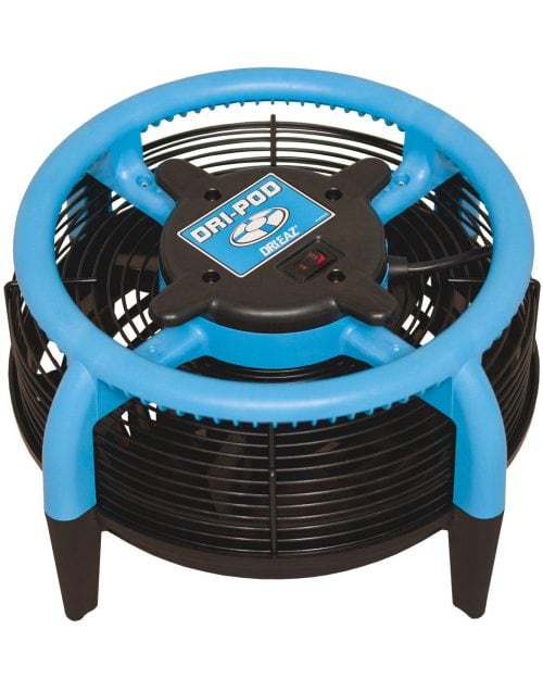 Air Mover Hire in London made simple – the Dri-Eaz Ace delivers high-velocity airflow for rapid carpet and floor drying after leaks, floods and refurbishment work.