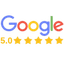 Rated 5.0 stars on Google