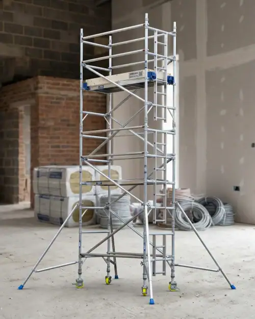 3T Scaffold Tower Hire 15 3T scaffold tower hire on fit-out and insulation job