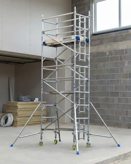 3T Scaffold Tower Hire 18 3T scaffold tower hire in use during active site works in London