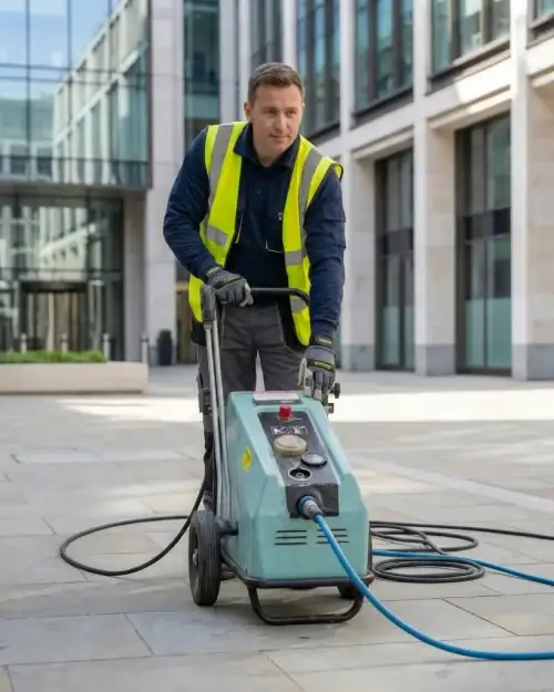 Cold water pressure washer hire London – professional KEW 240V electric pressure washer
