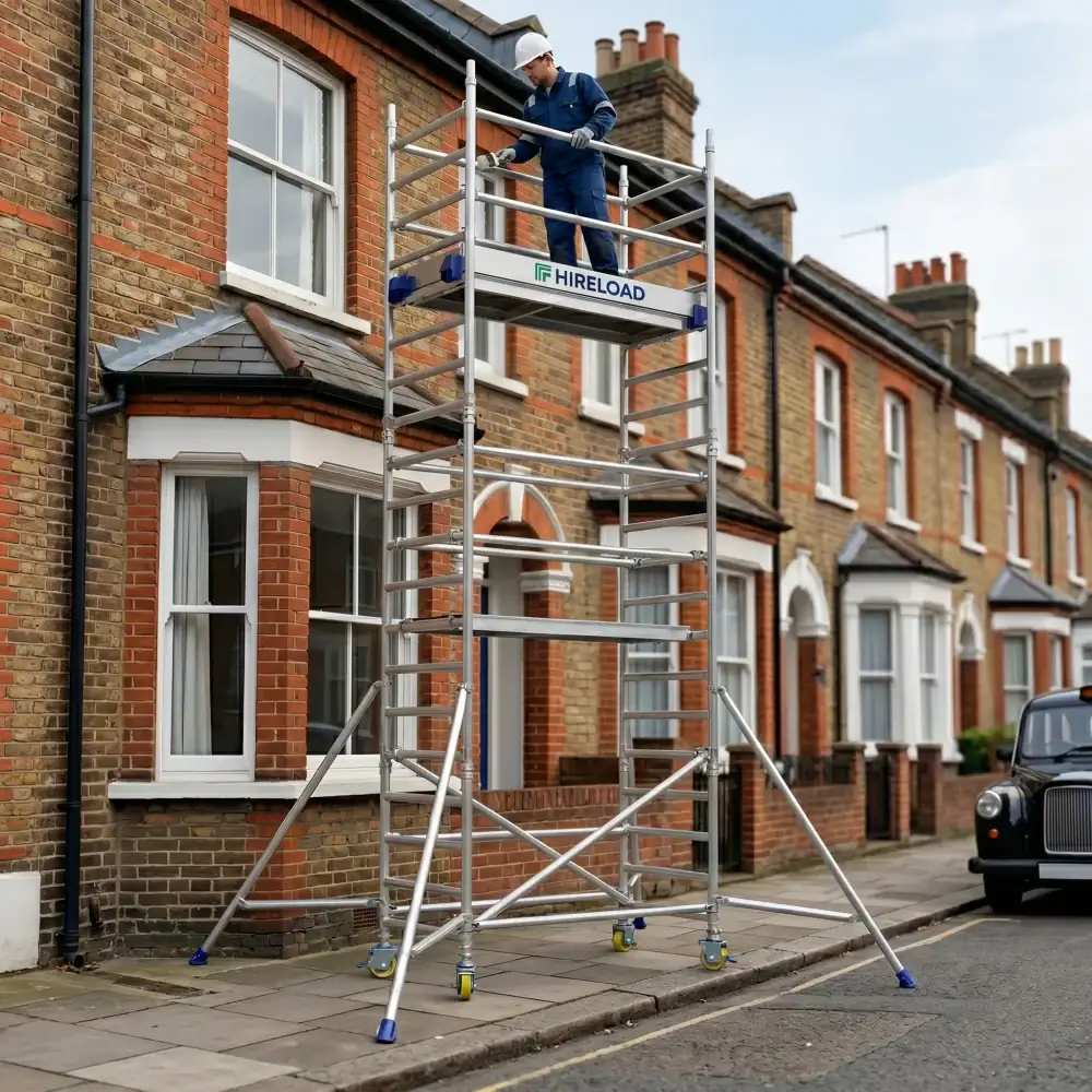 Twin-Access Scaffold Tower Hire London | Book in 2 Minutes