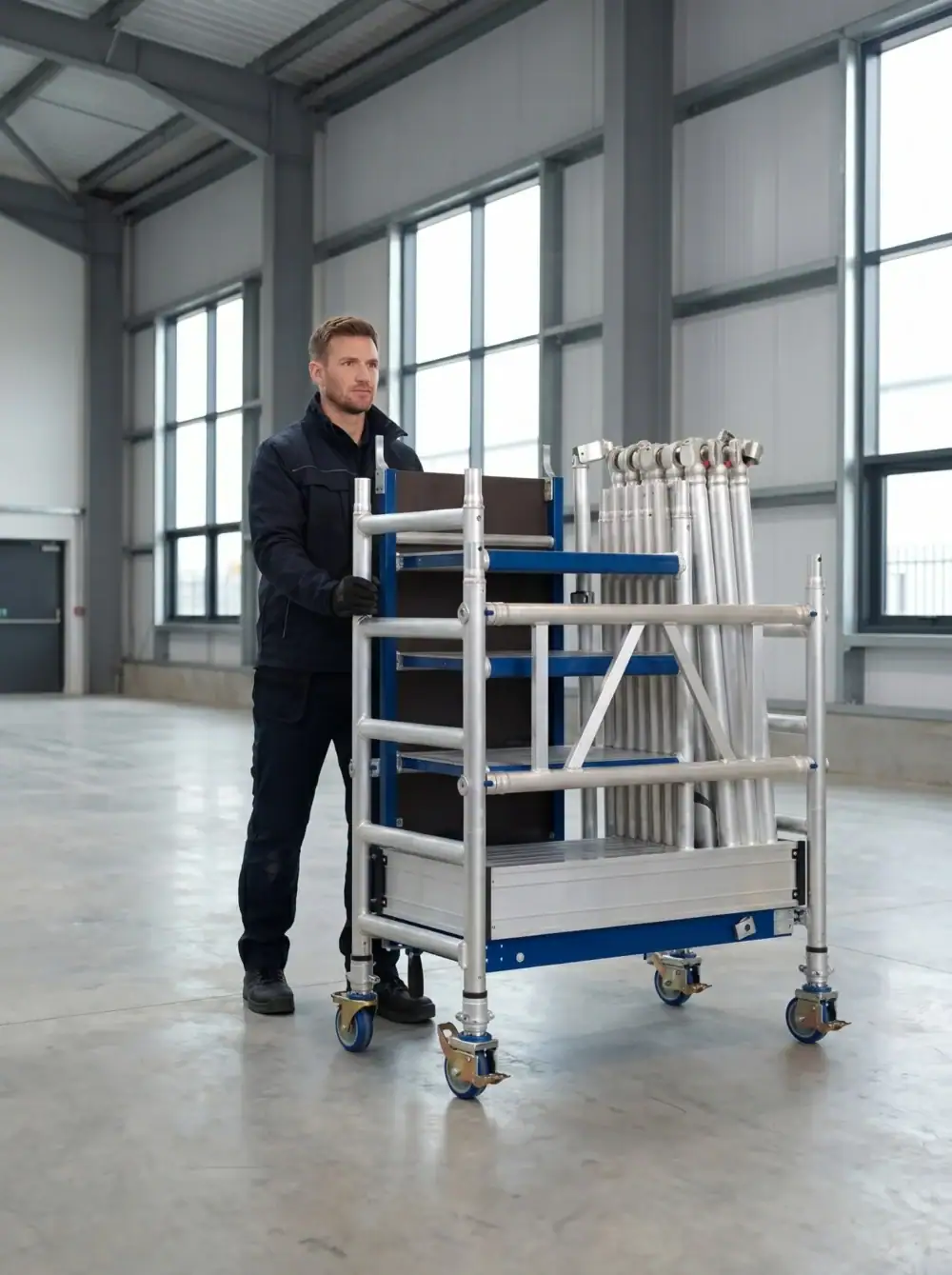 MiTower Scaffold Tower Hire London | One-Person Access Tower