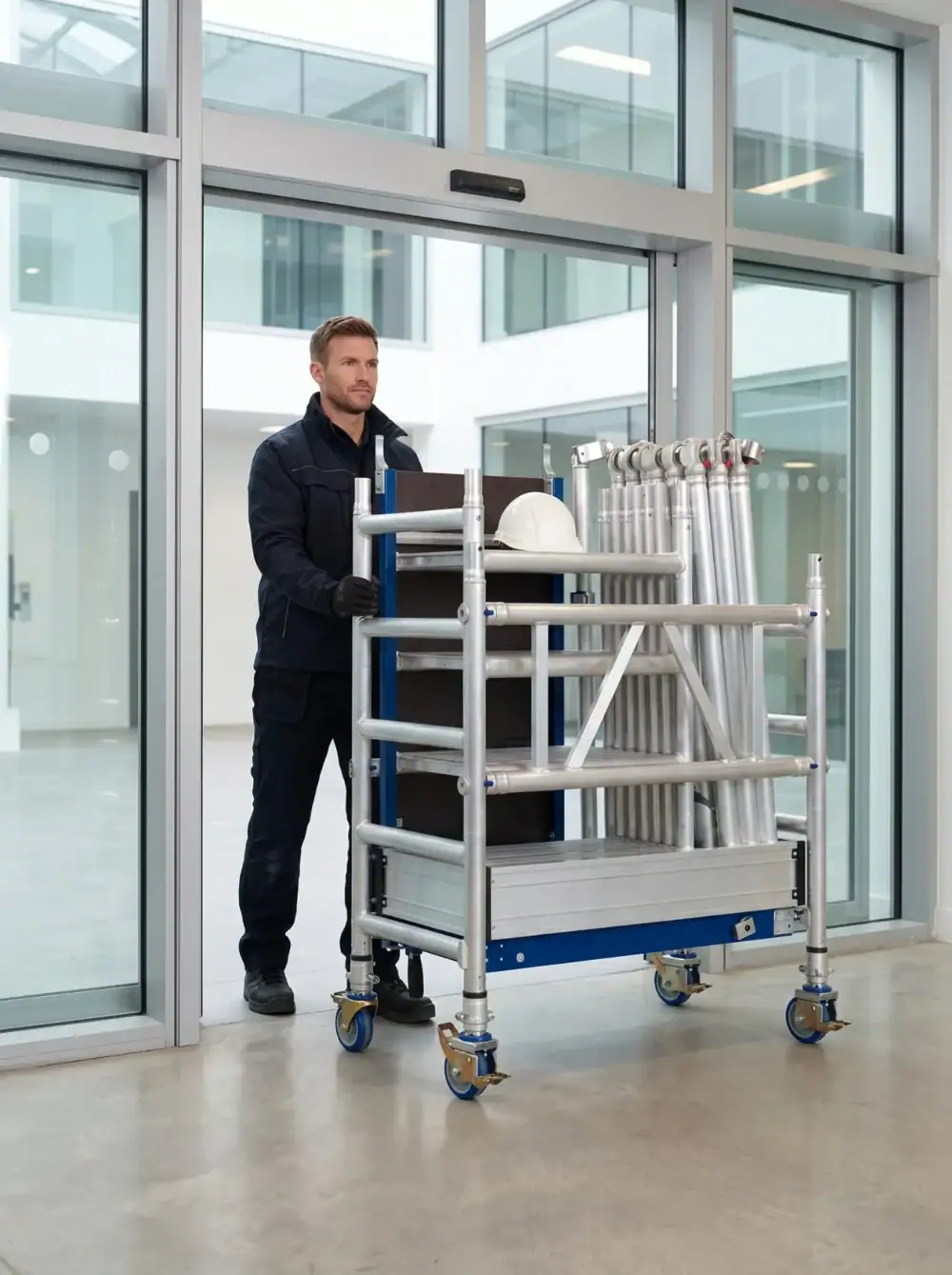 MiTower Scaffold Tower Hire London | One-Person Access Tower