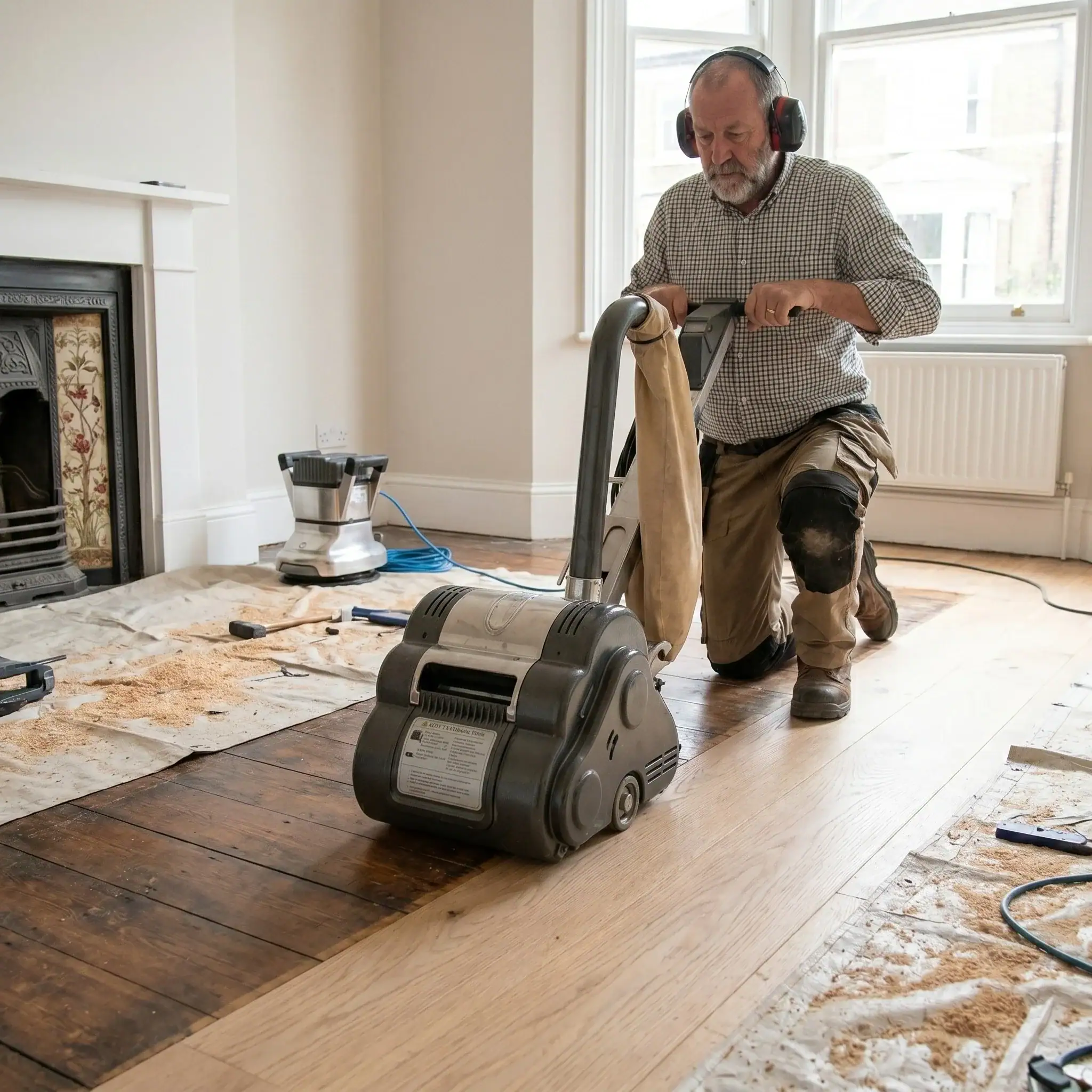 Floor Sander & Edger Hire Pack London | Whole Floor Sanding Kit 2 Floor Sander & Edger Hire Pack London | Whole Floor Sanding Kit - Image 2