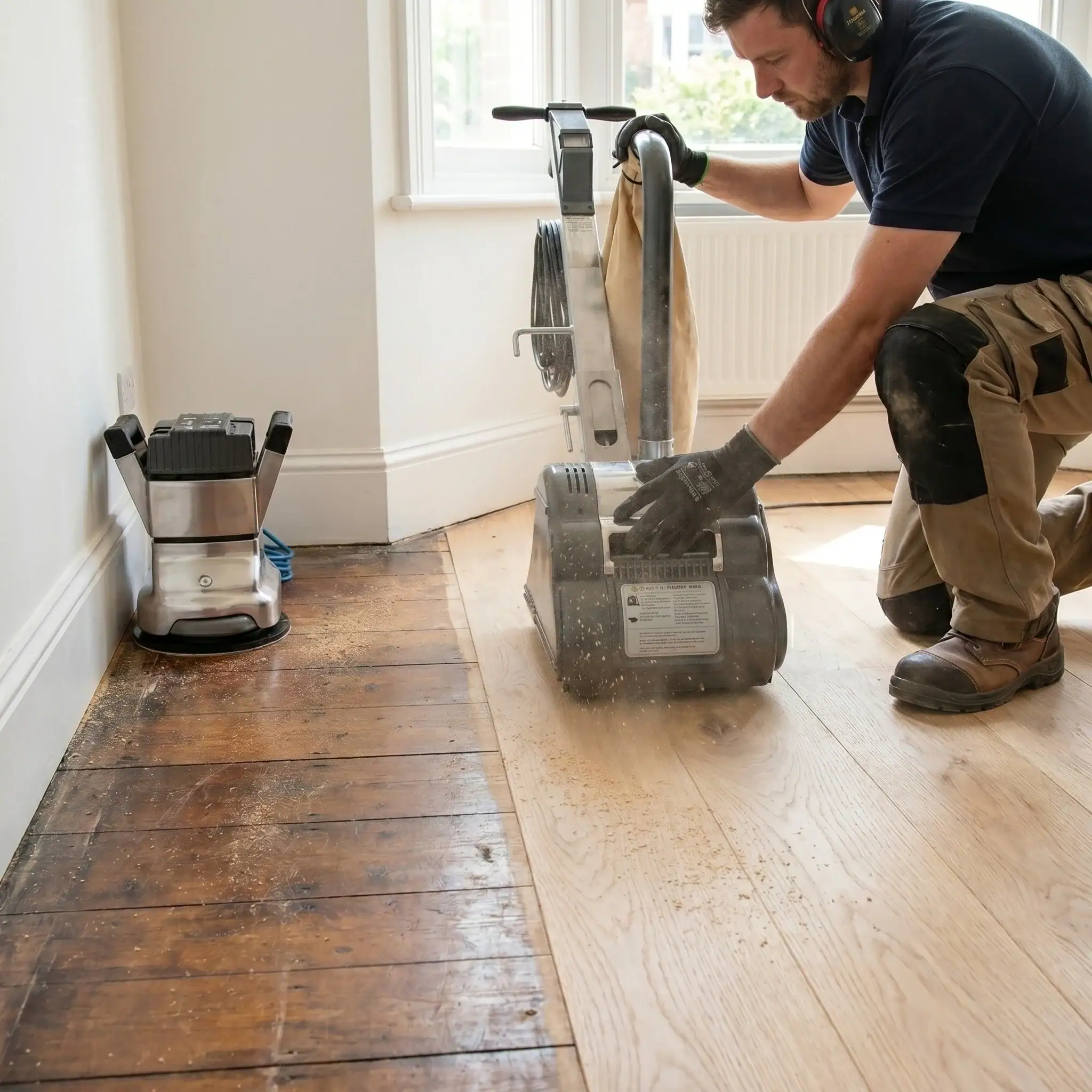 Floor Sander & Edger Hire Pack London | Whole Floor Sanding Kit 6 Floor Sander & Edger Hire Pack London | Whole Floor Sanding Kit - Image 6