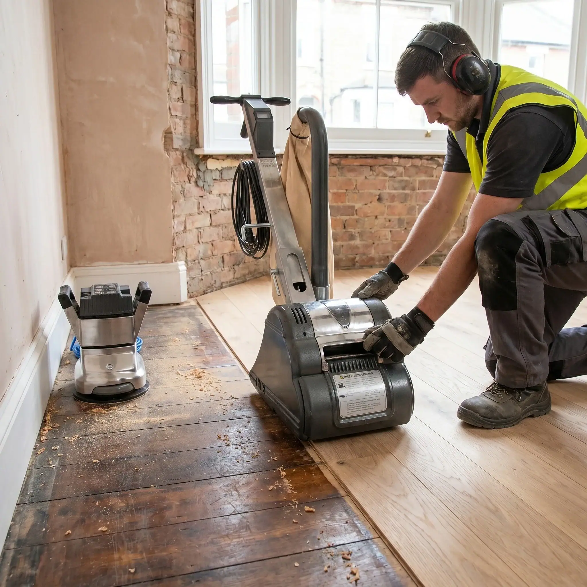 Floor Sander & Edger Hire Pack London | Whole Floor Sanding Kit 5 Floor Sander & Edger Hire Pack London | Whole Floor Sanding Kit - Image 5