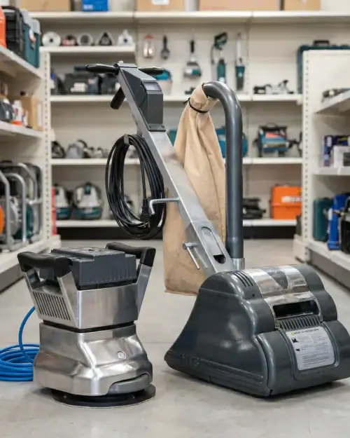Floor Sander & Edger Hire Pack London | Whole Floor Sanding Kit 9 hireload drum and edge floor sander 08