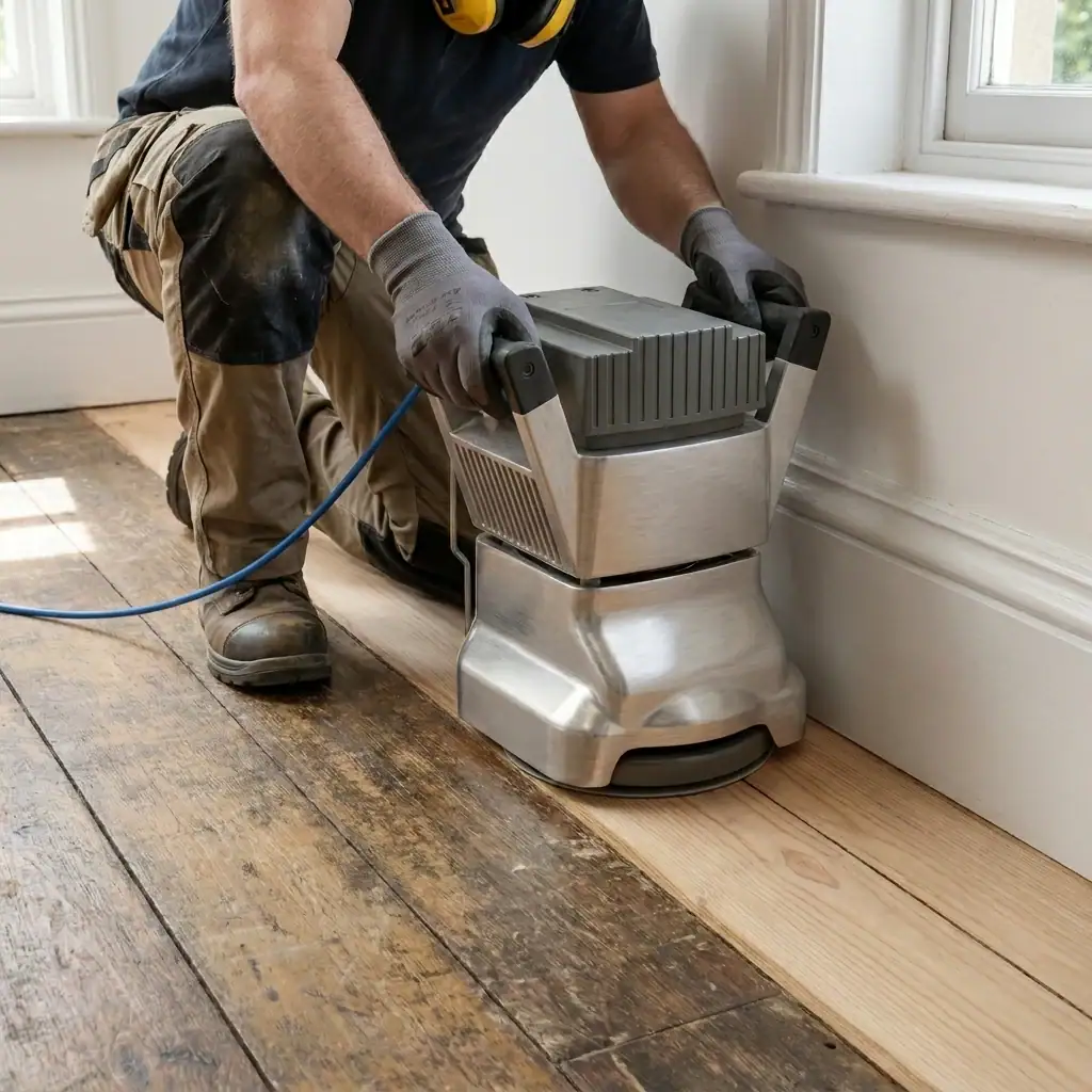 Floor Edging Sander Hire London | 7″ Edge Sander 2 Floor Edging Sander Hire London | 7″ Edge Sander - Image 2