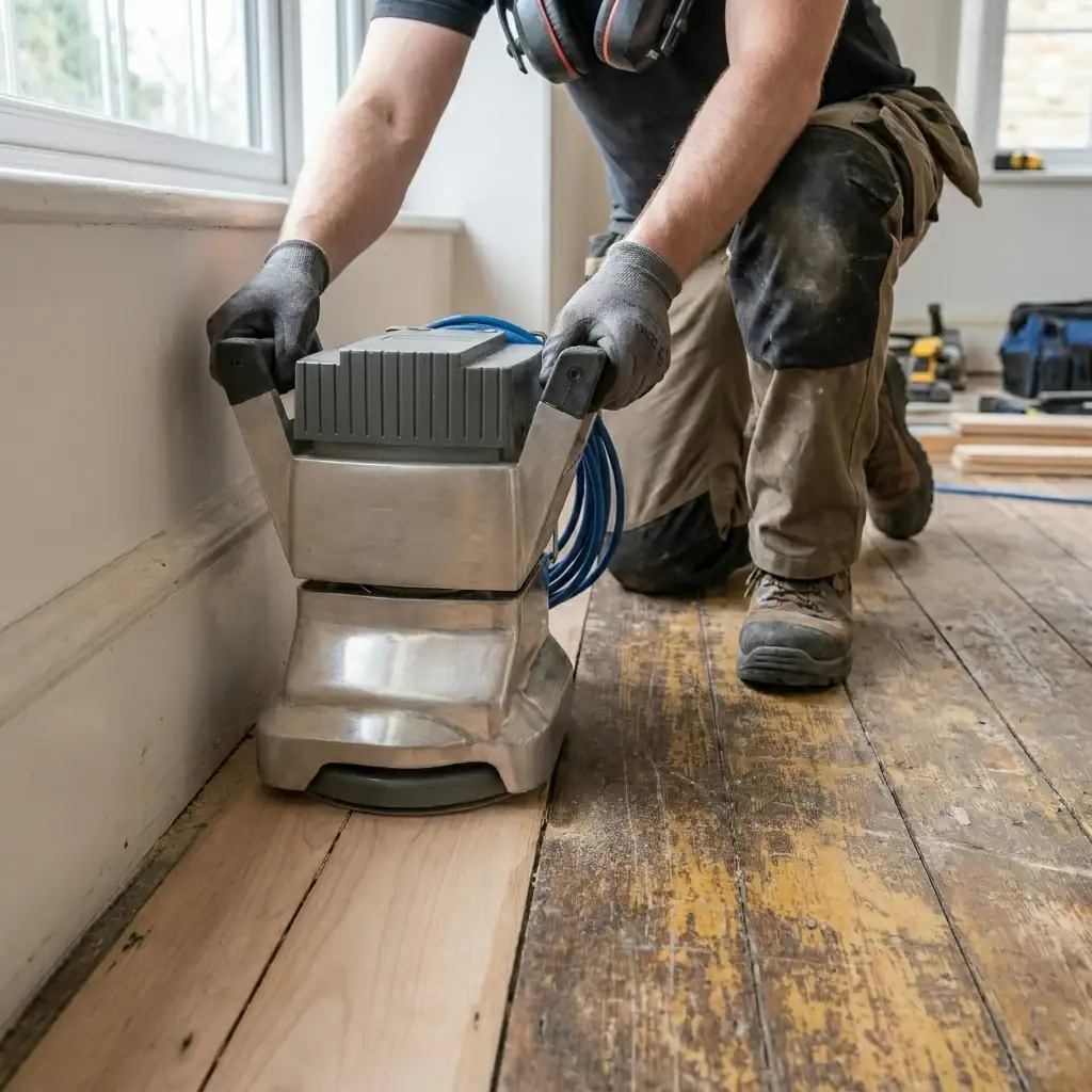 Floor Edging Sander Hire London | 7″ Edge Sander 4 Floor Edging Sander Hire London | 7″ Edge Sander - Image 4